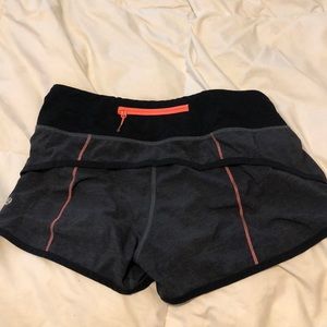 lulu lemon speed shorts